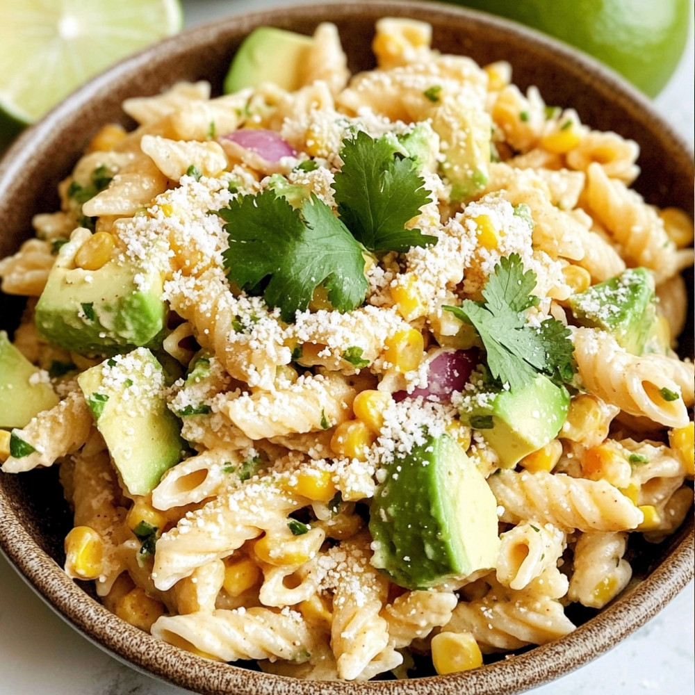 Mexican Street Corn Pasta Salad