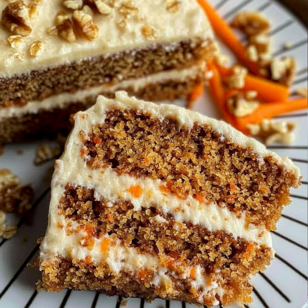 Oatmeal Carrot Banana Cake