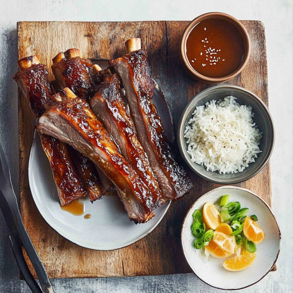Sticky Hoisin Ribs