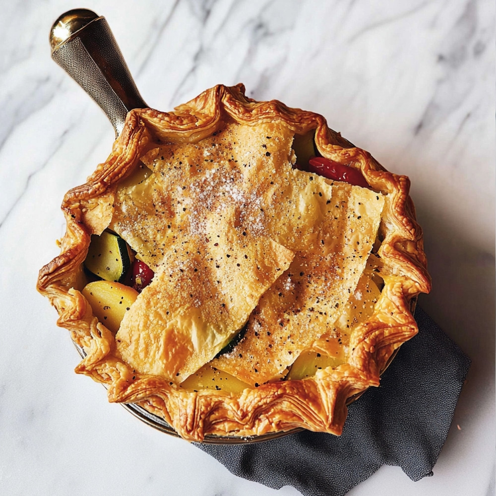 Summer Veg Blanket Pie