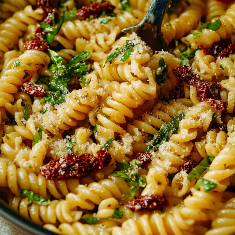 Sun-Dried Tomato Pesto Pasta