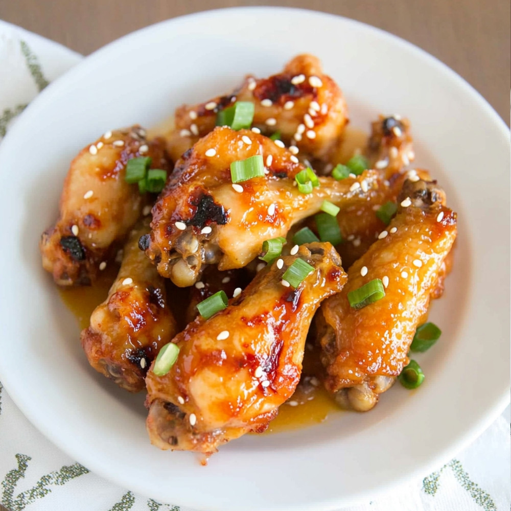 Sweet Chili Baked Chicken Wings