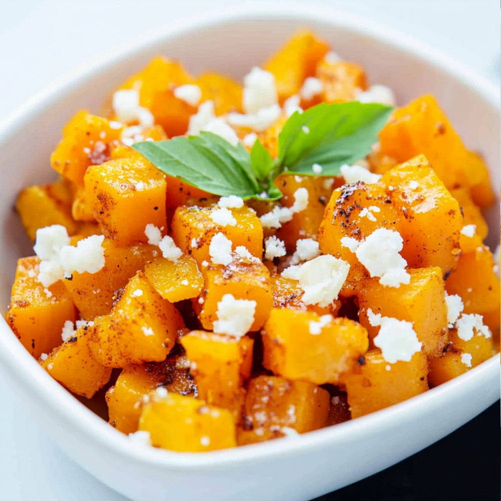 Sweet and Spicy Butternut Squash