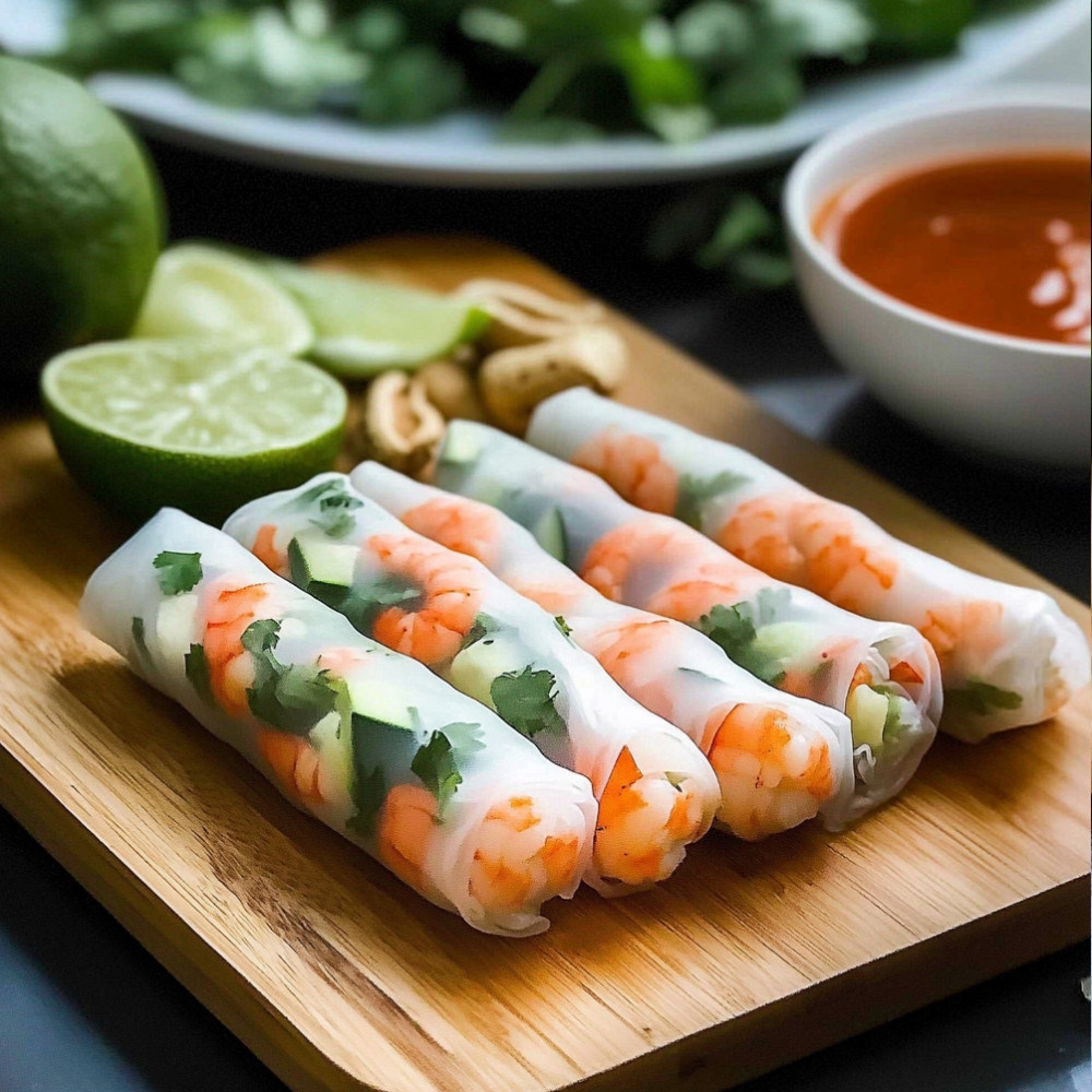 Vietnamese Healthy Spring Rolls