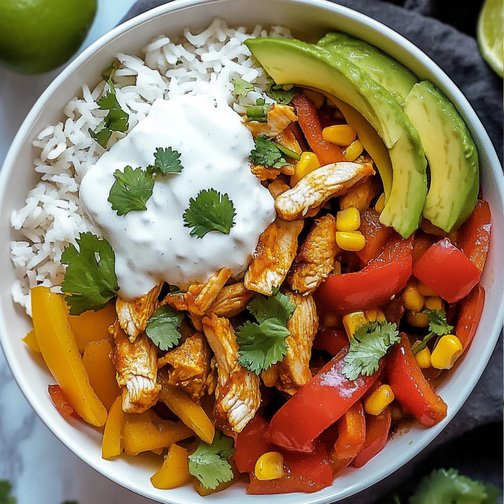 Chicken Fajita Bowl