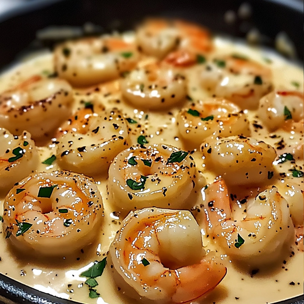 Creamy Garlic Shrimp