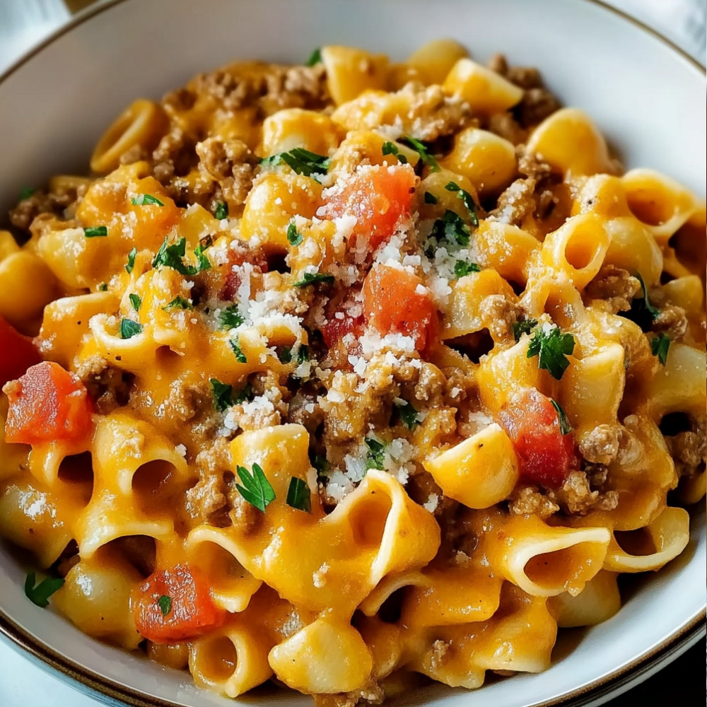 Creamy Taco Pasta