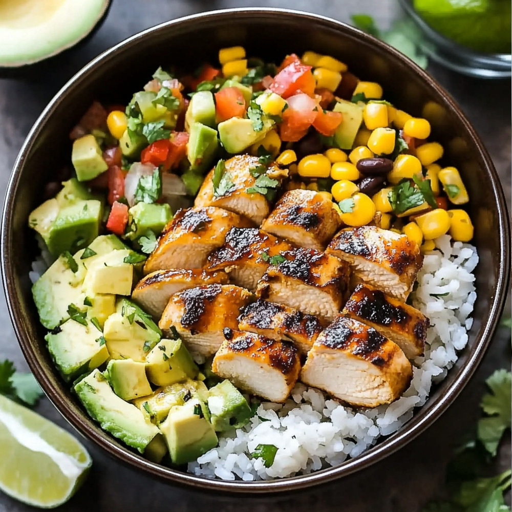 Honey Chipotle Chicken Bowls