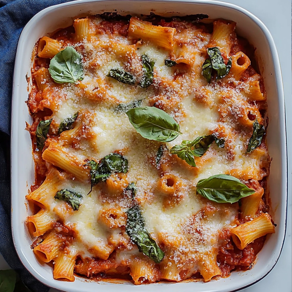 Meatless Baked Ziti