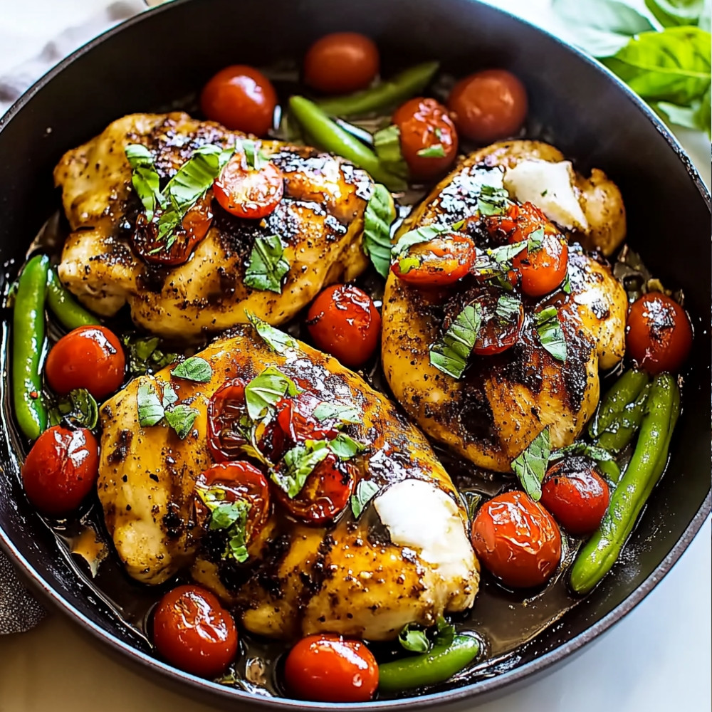 One Pan Balsamic Chicken