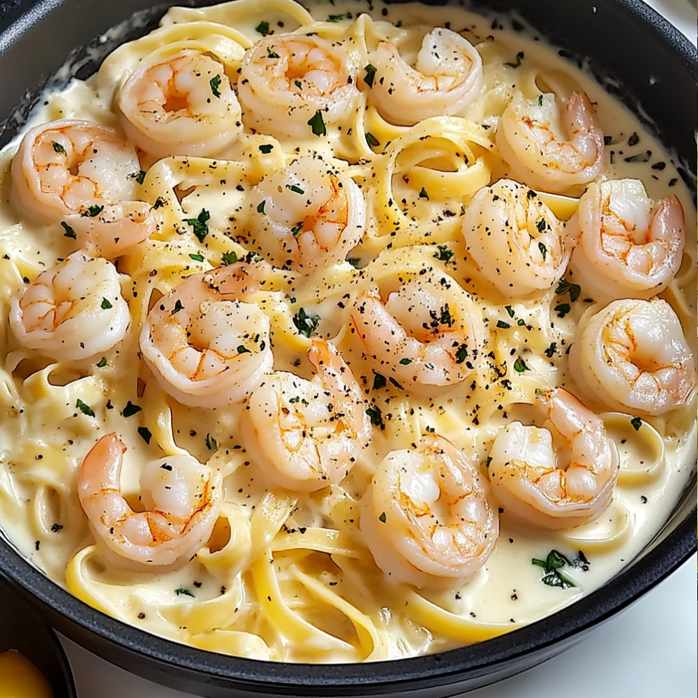 Shrimp Alfredo Pasta