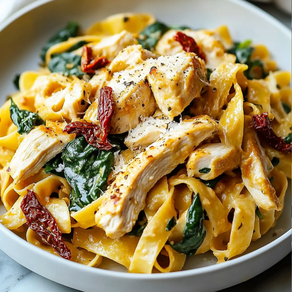 Tuscan Chicken Pasta