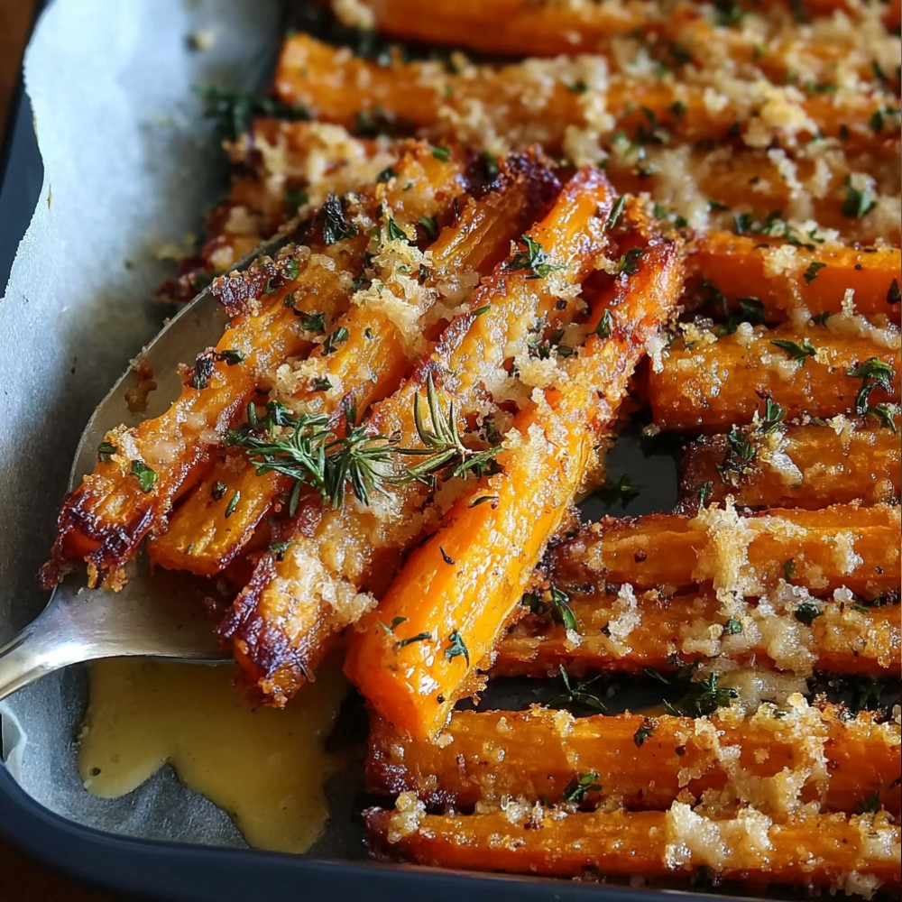 Crispy Parmesan Carrots