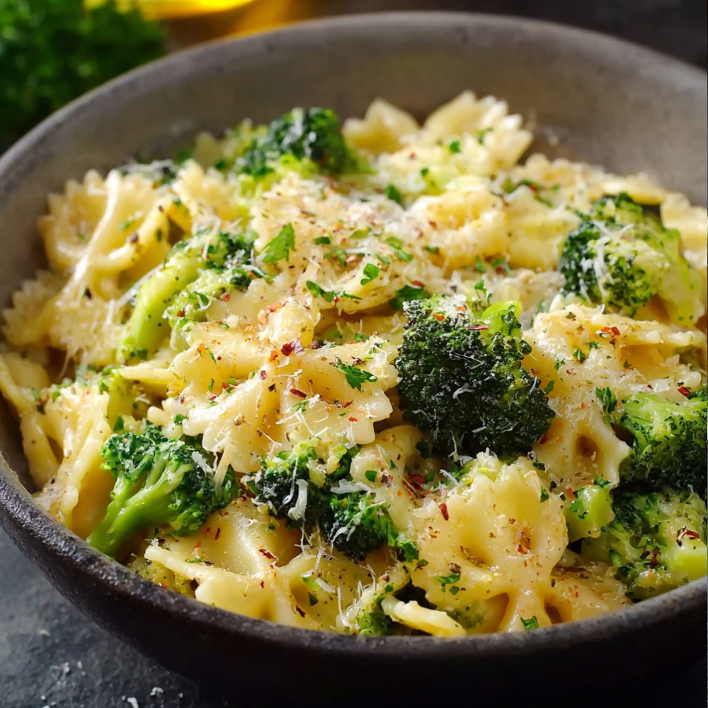 One Pot Broccoli Pasta